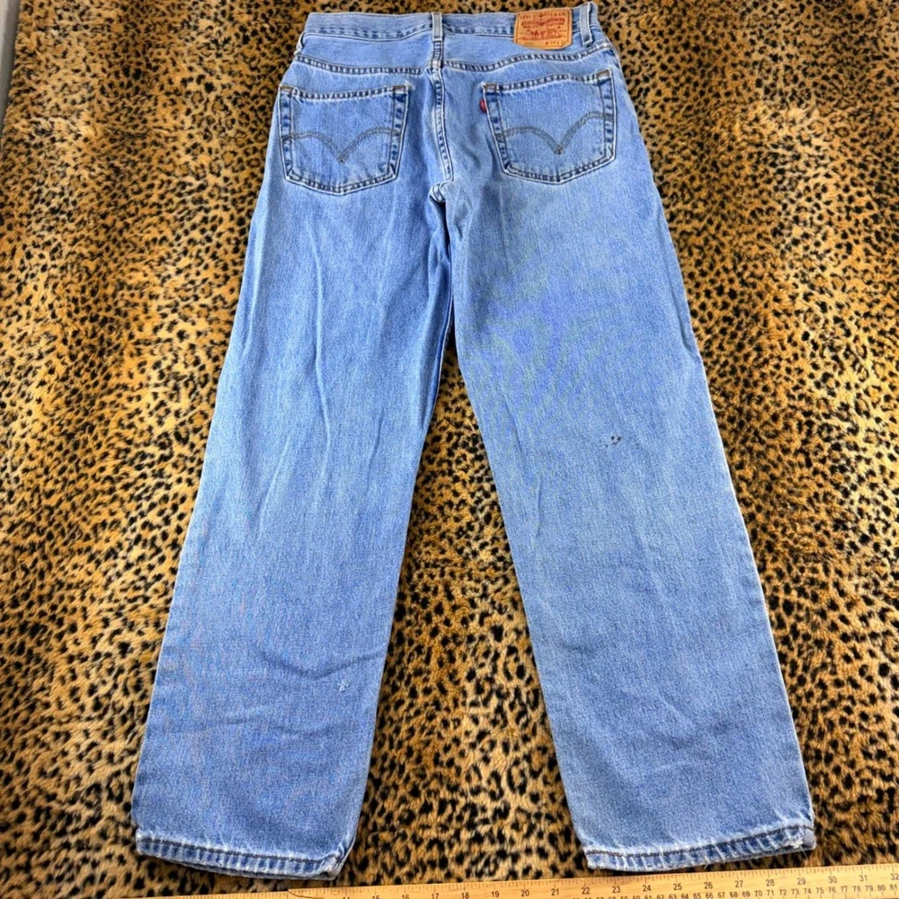 Levi 550 Relaxed Fit Jeans Mens 34x32 Light Wash Vintage 2000s Denim Pants